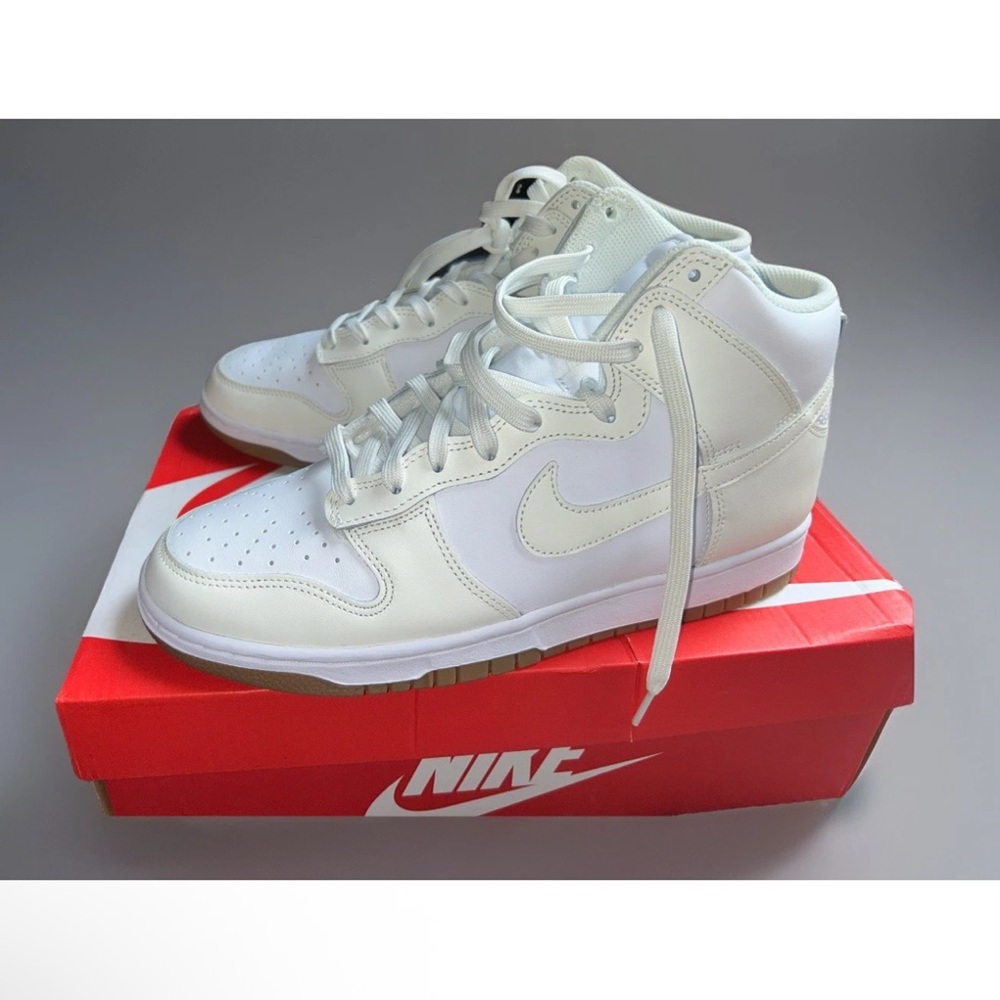 NIB Womens Nike Gunk High Sail Gum Sneakers Sz 11.5
